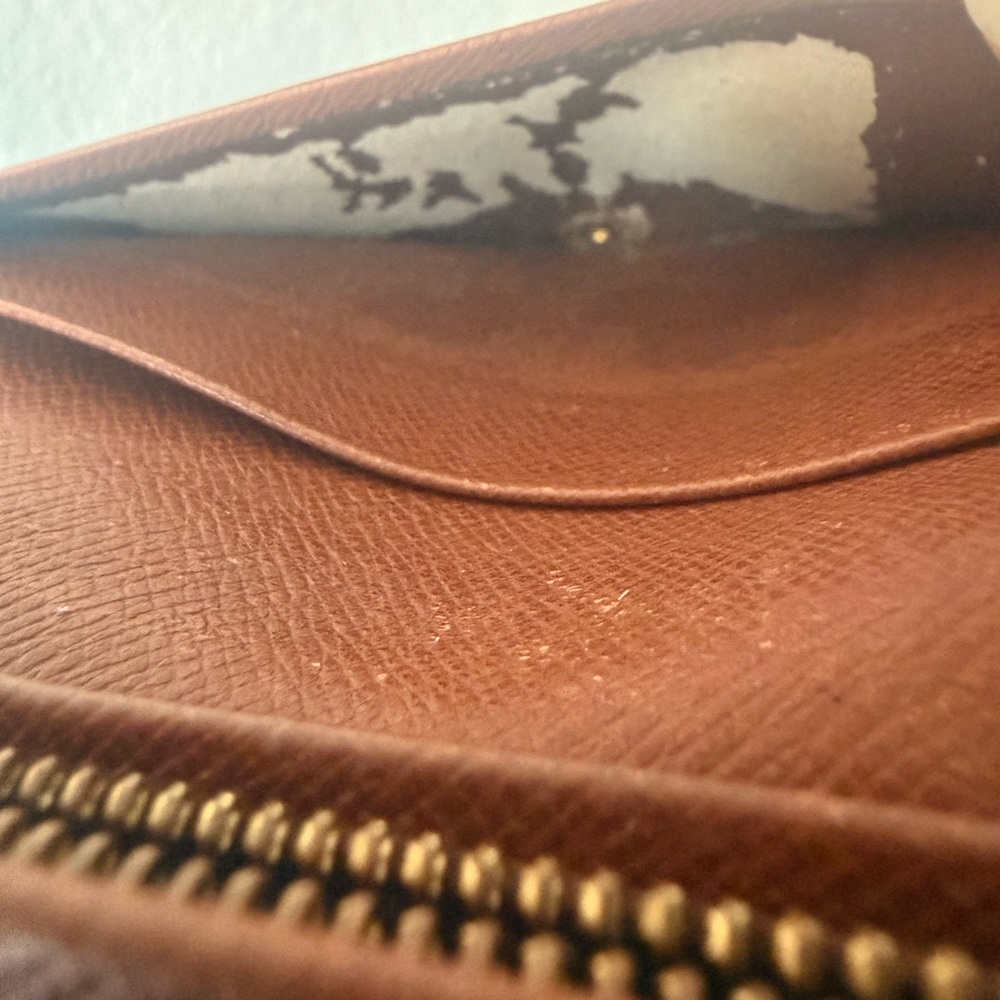 Louis Vuitton Monogram Porte Monnaie Billets Tresor Wallet Crossbody Conversion✨ - Picture 7 of 10